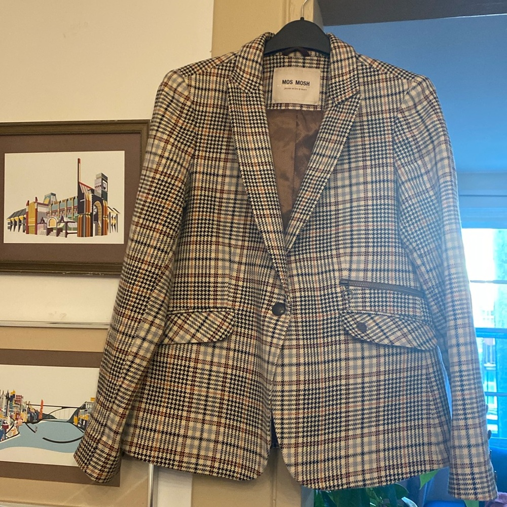 Plaid Blake Zoey Blazer- Mos Mosh